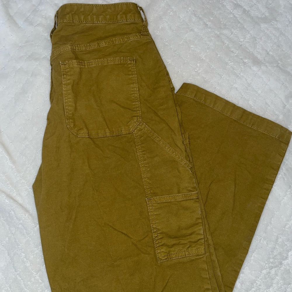GREEN CARGO PANTS